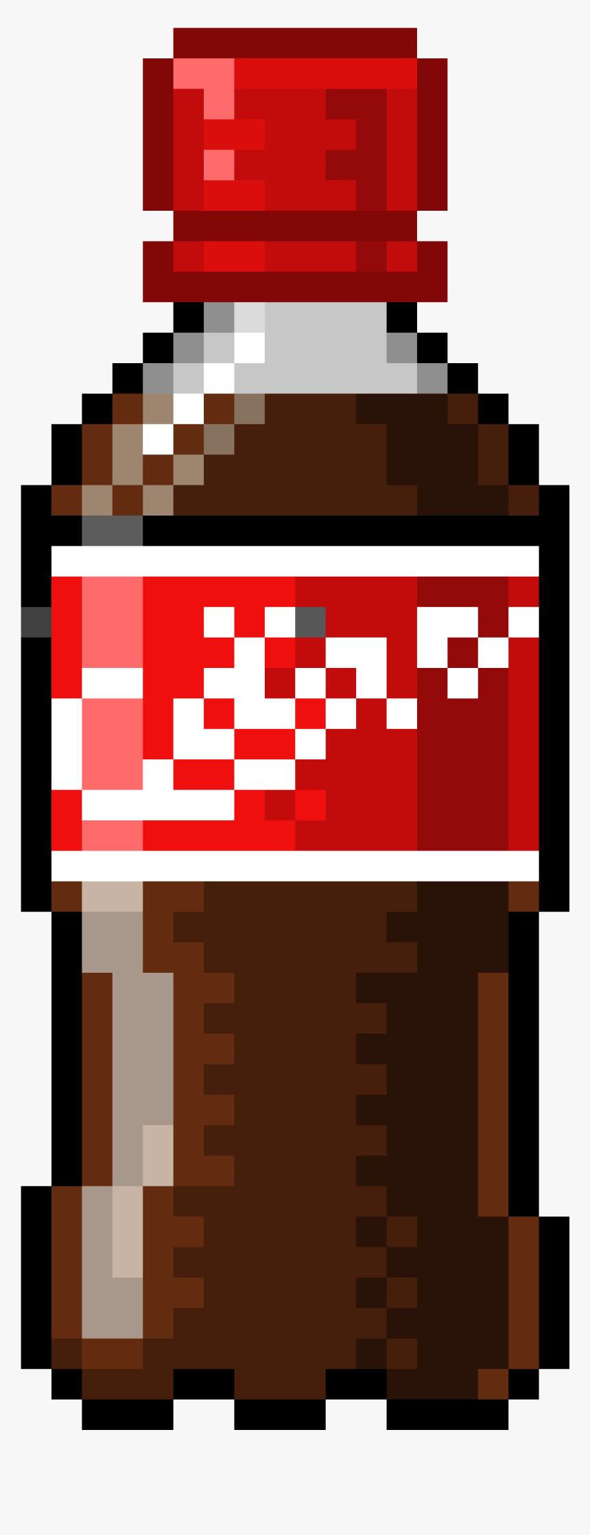 Coke Bottle Pixel Art, HD Png Download, Free Download