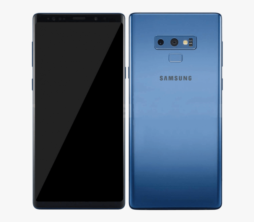 Samsung Galaxy Note9 Front & Back View Transparent - Samsung Phones Transparent Background, HD Png Download, Free Download