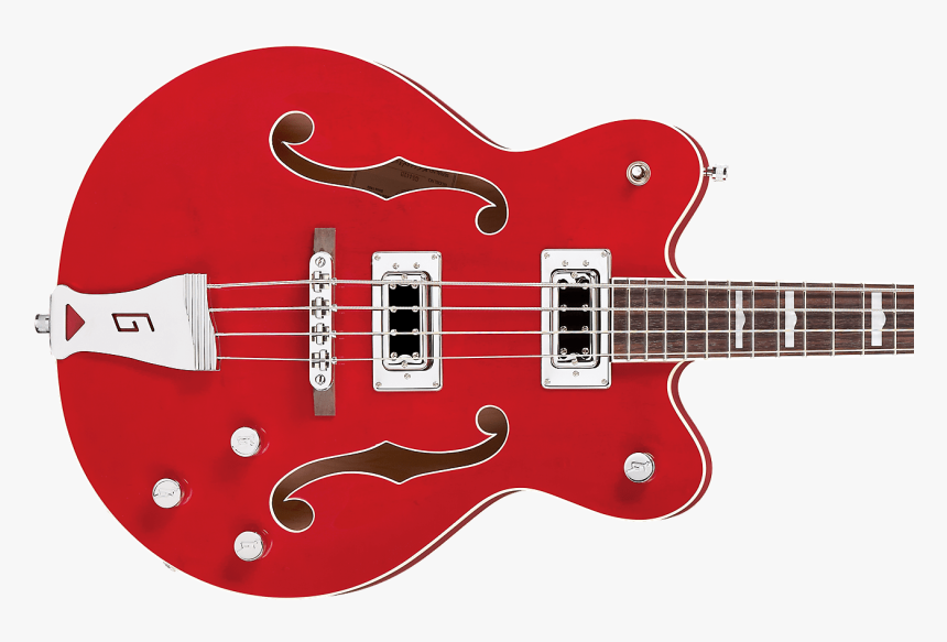 Transparent Electric Guitar Silhouette Png - Gretsch Short Scale Bass, Png Download, Free Download