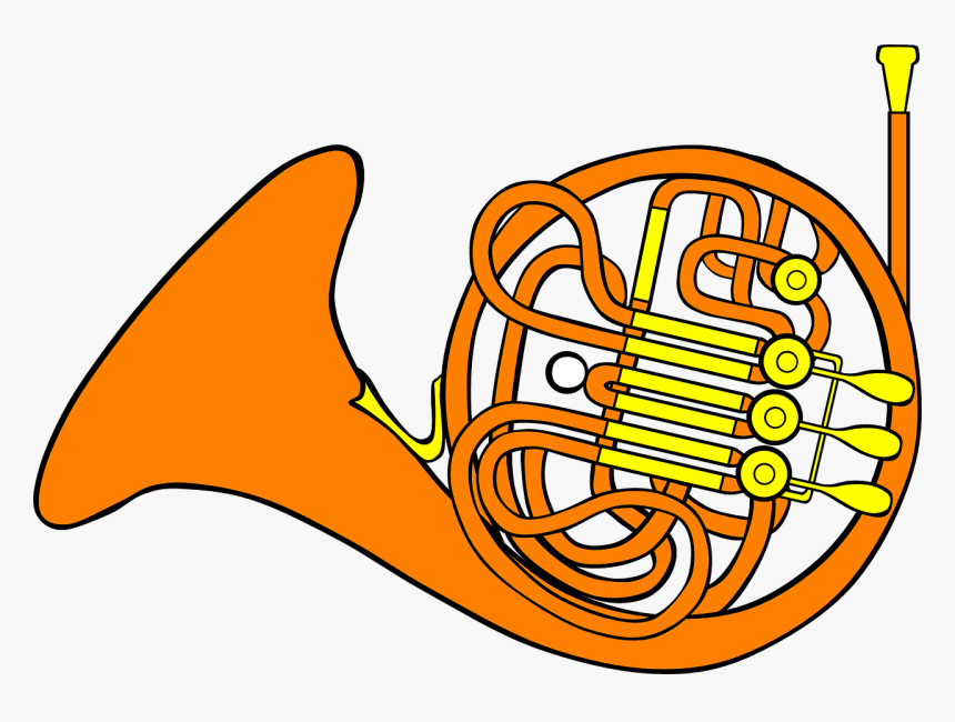 French Horn Clip Art, HD Png Download, Free Download