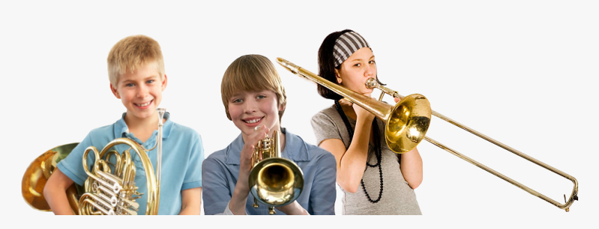 Brass Lessons Irvine Academy Of Music - Types Of Trombone, HD Png Download, Free Download