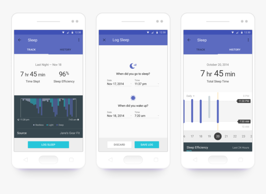 Tnflnt Samsung Shealth Tracker 03 Sleep, HD Png Download, Free Download