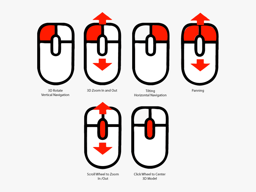 Left Right Mouse Click Icons - Icon Mouse Right Click, HD Png Download, Free Download