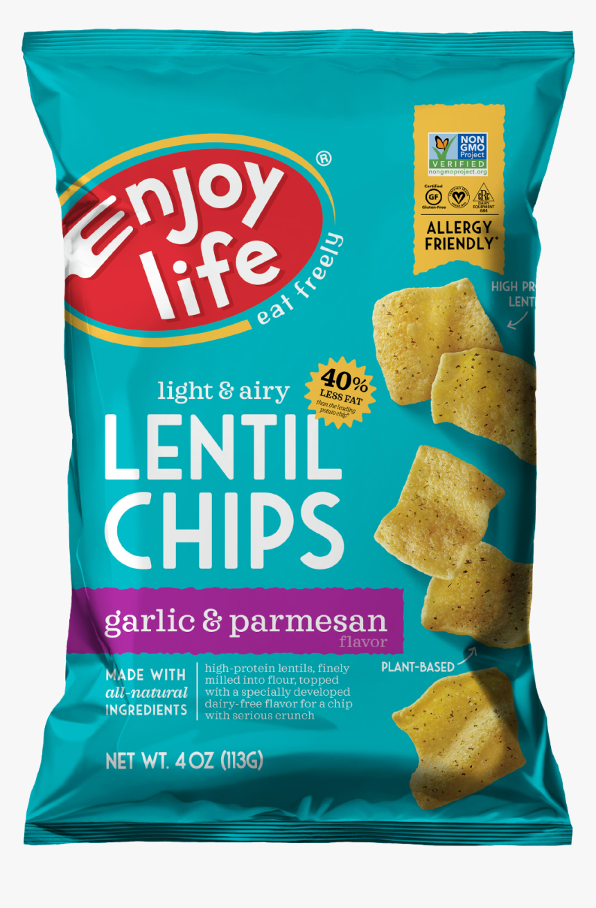 Lentil Chips Enjoy Life, HD Png Download, Free Download