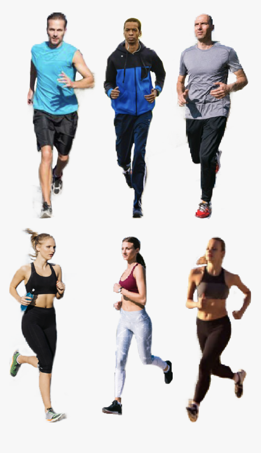 Transparent Jogging Png - Cut Out People Sport, Png Download, Free Download