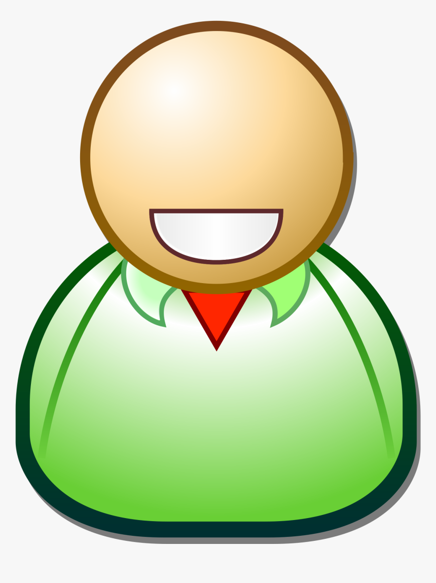 User With Smile - Author Png, Transparent Png, Free Download