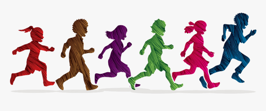 Children Run Png, Transparent Png, Free Download