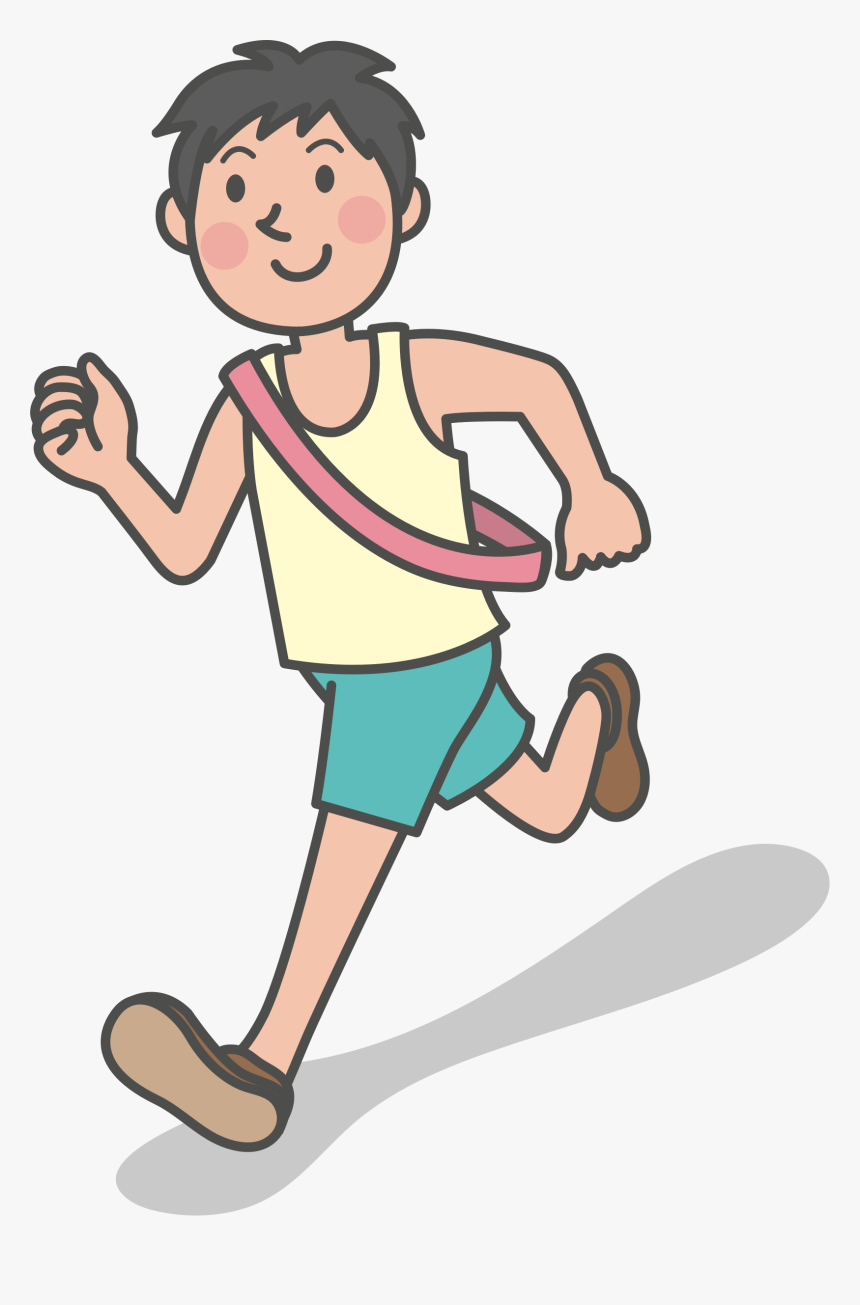 Running Man Clip Arts - Running Jog Clip Art, HD Png Download, Free Download