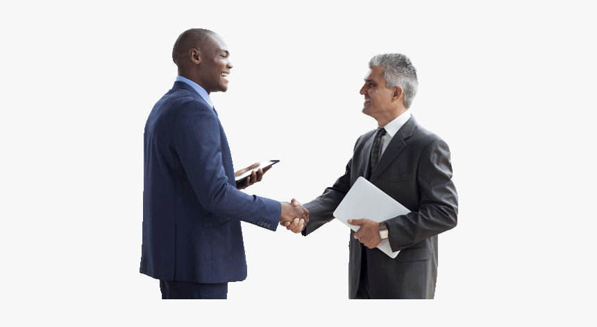 Businessmen Handshaking, HD Png Download, Free Download