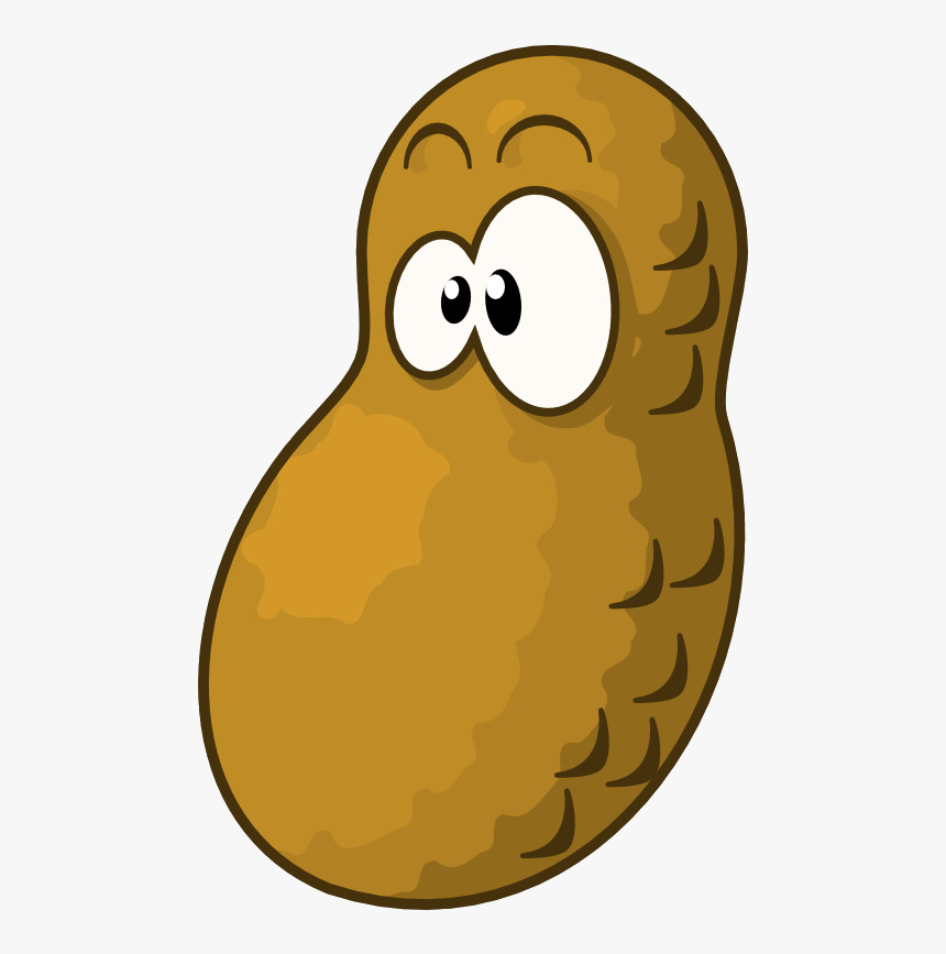 Peanut Clip Art Peanuts Free Transparent Png - Cartoon Peanut Transparent, Png Download, Free Download