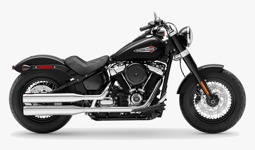 2019 Harley-davidson Softail Slim Vivid Black - 2020 Harley Davidson Softail Slim, HD Png Download, Free Download