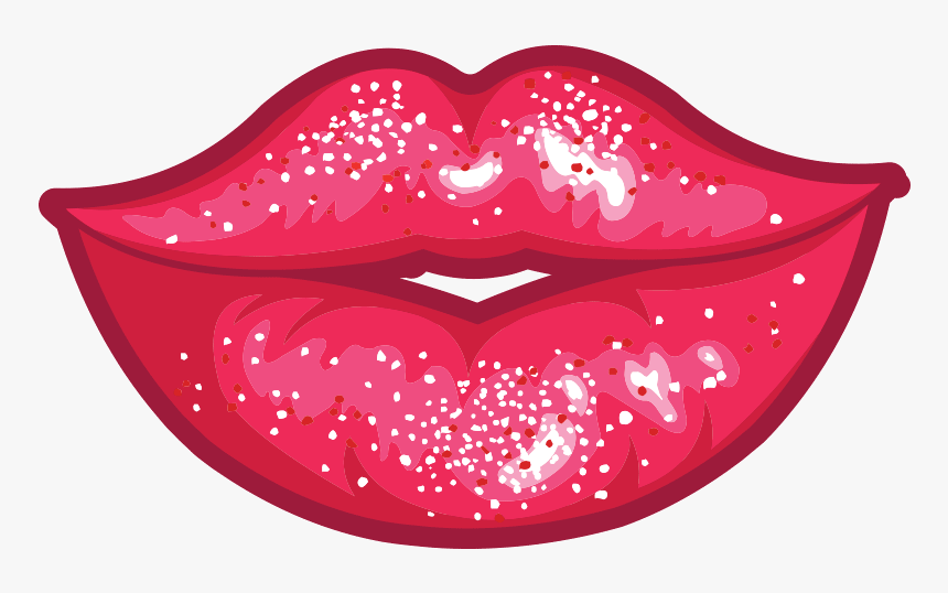 Sticker Auto Levres Sexy Ambiance Sticker Des11 - Kissing Lips Clipart, HD Png Download, Free Download