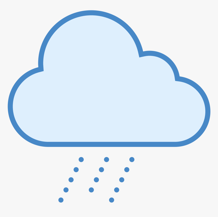 Moderate Rain Icon - Heart, HD Png Download, Free Download