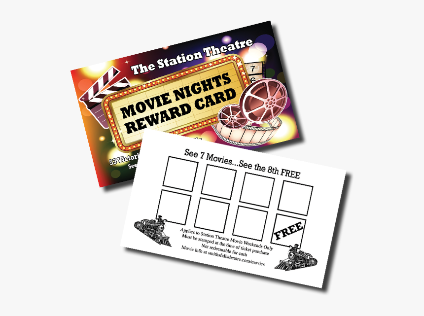 Rewards For Web - Reward Card For Movie, HD Png Download, Free Download