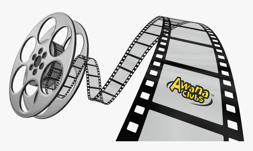 Movie Copy - Clip Art Movie Reel, HD Png Download, Free Download