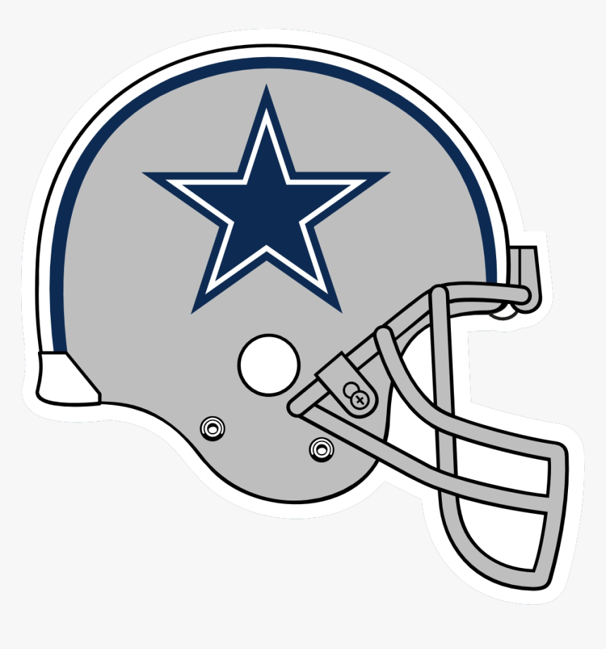 Dallas Cowboys Clipart Helment - Dallas Cowboy Helmet Clipart, HD Png Download, Free Download