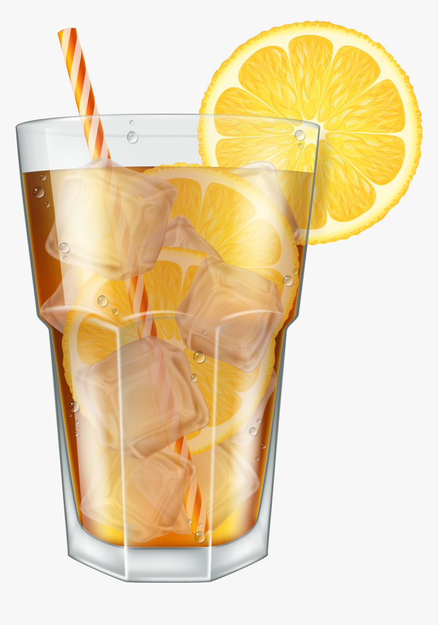 Orange Juice Cocktail Iced - Ice Juice Png, Transparent Png, Free Download