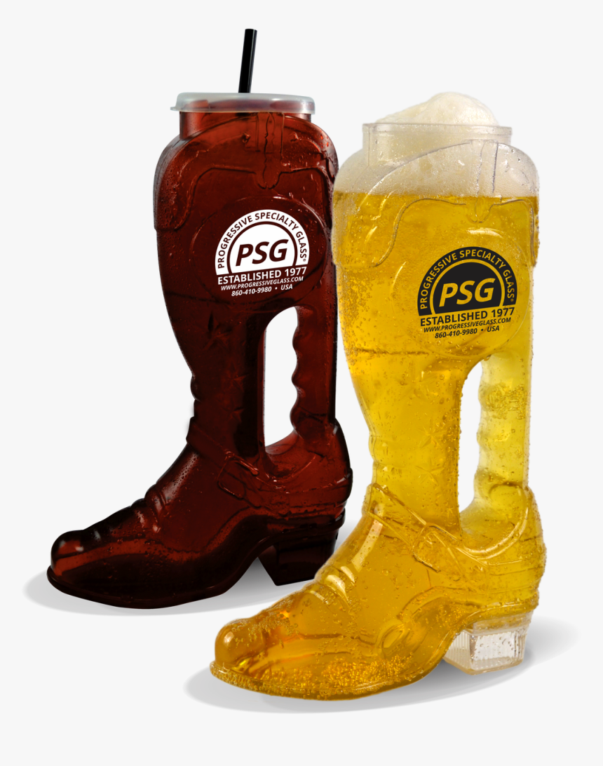 46oz Plastic Cowboy Boot - Cowboy Boot, HD Png Download, Free Download