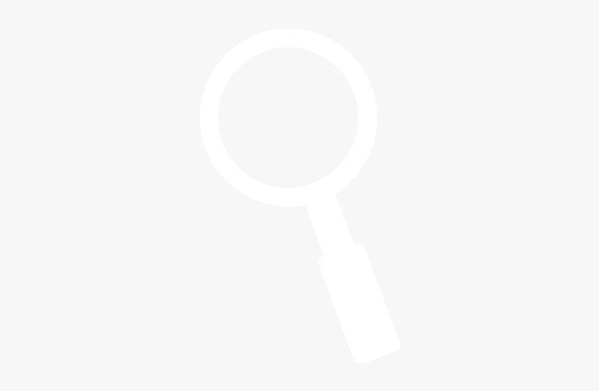 White Magnifying Glass Png - Magnifying Glass White Icon, Transparent Png, Free Download