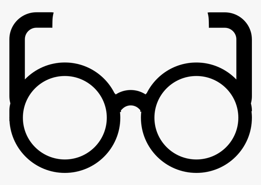 Round Glasses - Icon, HD Png Download, Free Download