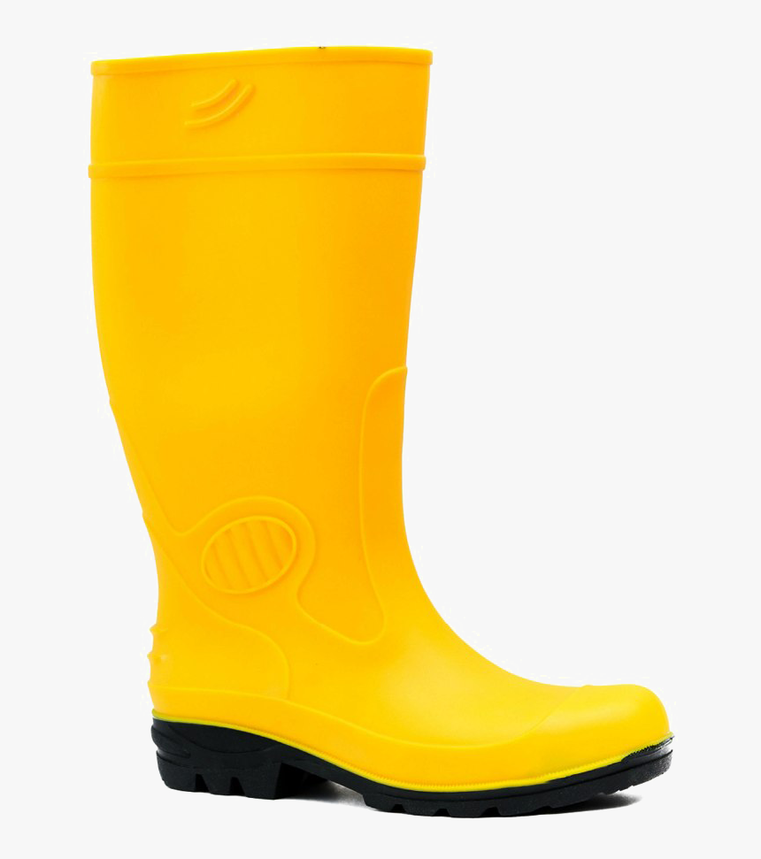 Rain Boot Png Hd - Yellow Gum Boots, Transparent Png, Free Download