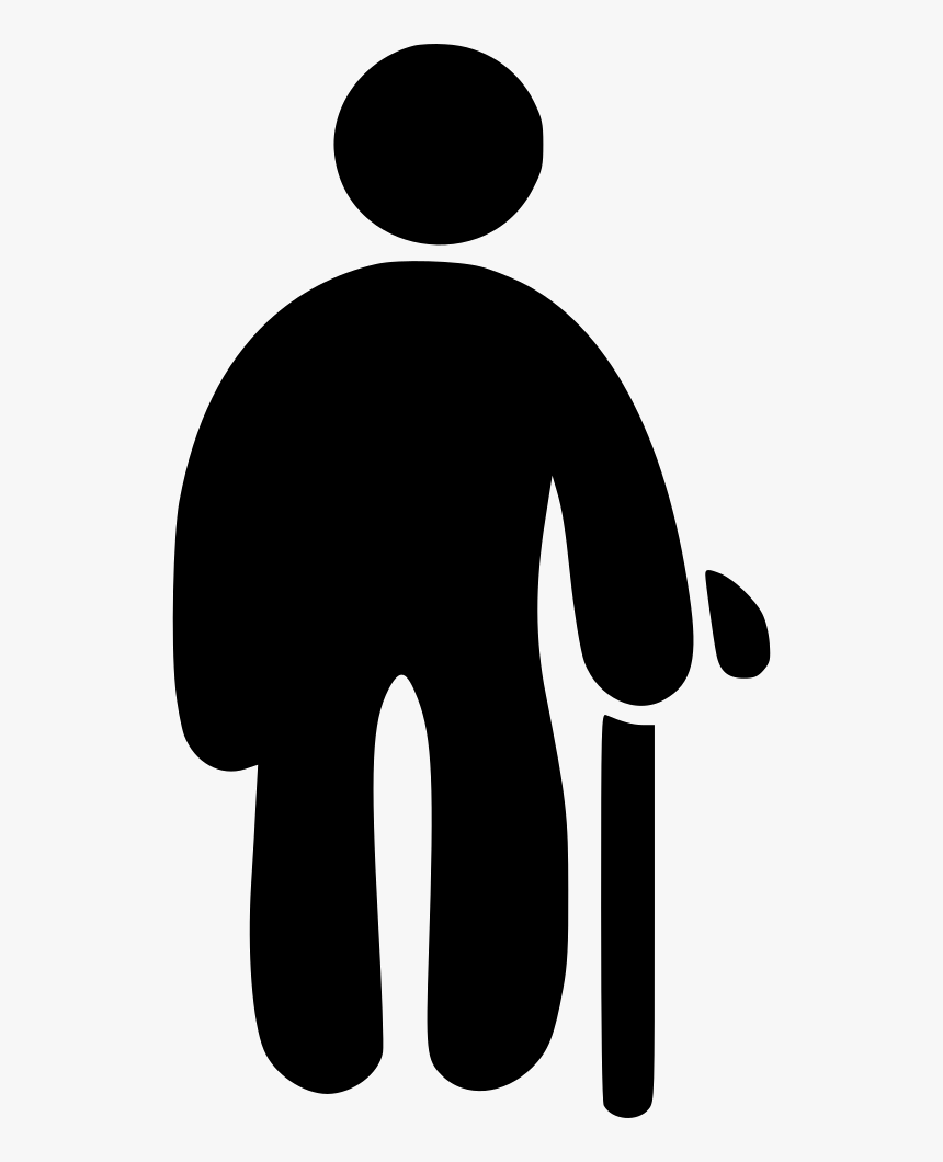 Old Man - Icon Man Svg Transparent, HD Png Download, Free Download