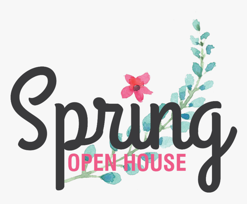 Spring Open House Event Clipart , Png Download - Spring Open House Event, Transparent Png, Free Download