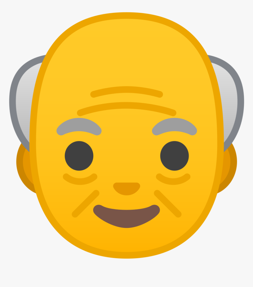 Old Man Png -old Man Icon - Old Man Face Icon, Transparent Png, Free Download