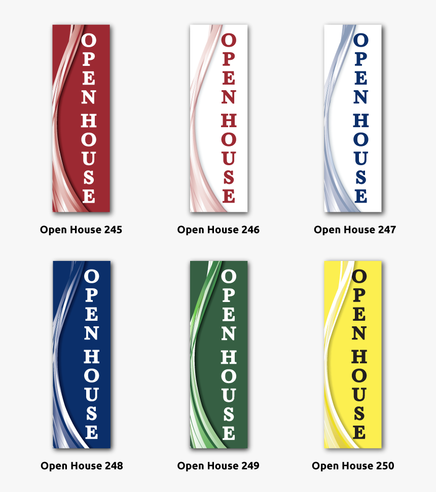 Orb It® Open House Replacement Flags - 230-b, HD Png Download, Free Download