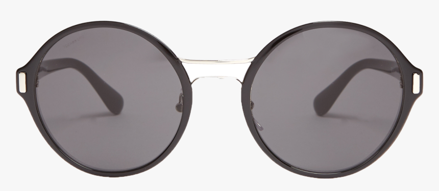 Prada Eyewear Round-frame Acetate And Metal Sunglasses - Close-up, HD Png Download, Free Download