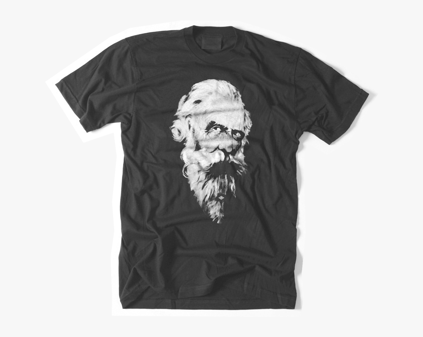 Bja Oldmanblacktee - Monochrome, HD Png Download, Free Download