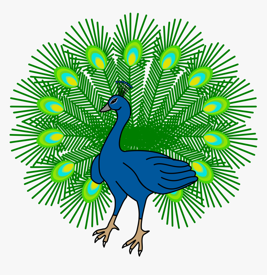 Peacock Png 1, Buy Clip Art - Peacock Coat Of Arms, Transparent Png, Free Download