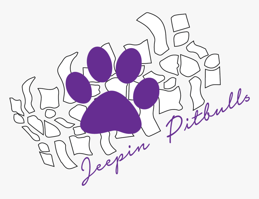 Jeepinpitbulls - Transparent Background Paw Print Png, Png Download, Free Download