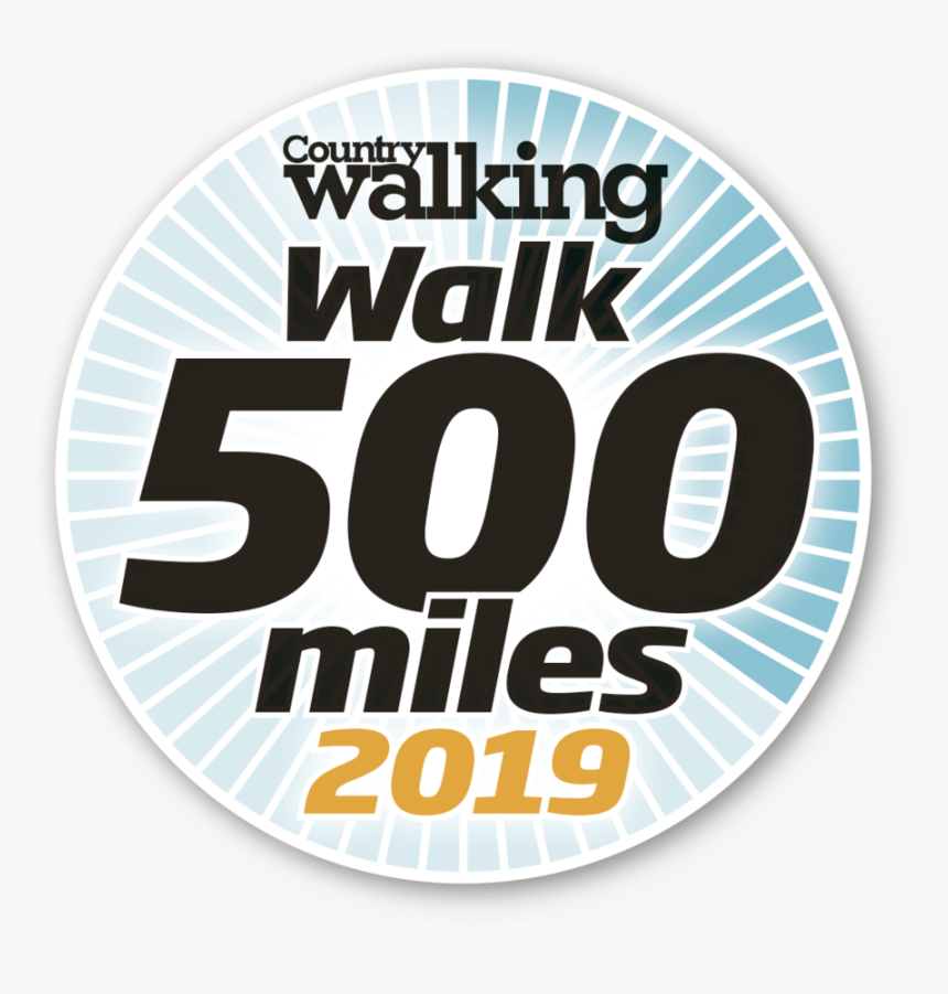 Wallk 500 Miles Logo 2019 - Country Walking, HD Png Download, Free Download