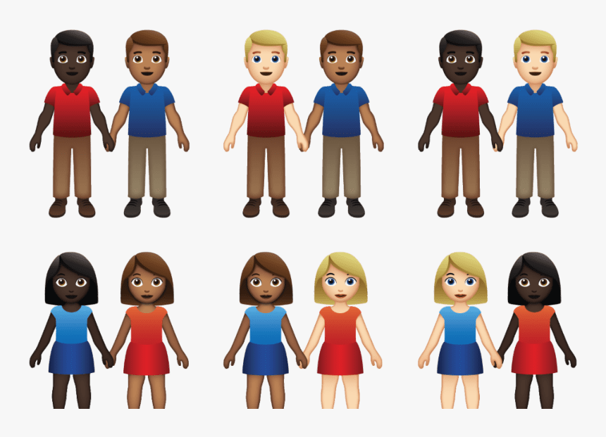 Emojis Png People - Emoji Couples, Transparent Png, Free Download