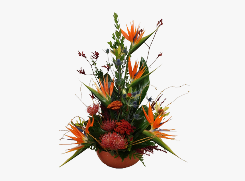 Birds Of Paradise Flower Arrangement, HD Png Download, Free Download