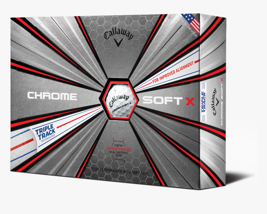 Callaway Chrome Soft X Golf Balls Yellow, HD Png Download, Free Download