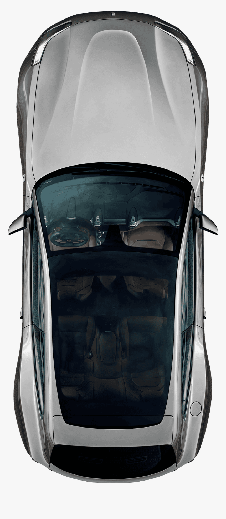 Car Top View, Ferrari - Car Top View Png, Transparent Png, Free Download