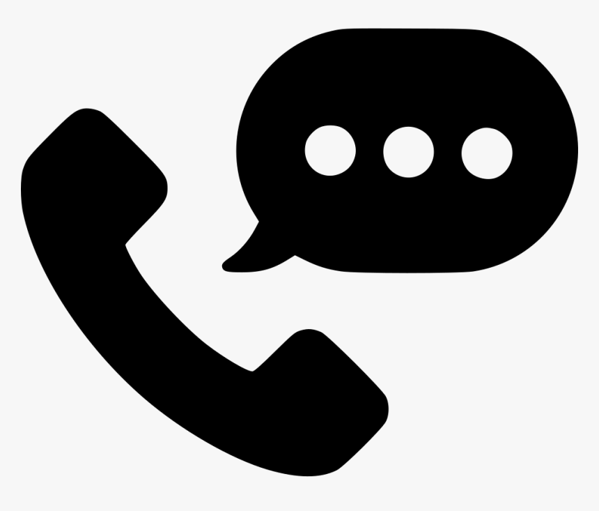 Call Contact Dial Communication - Icon For Messages And Call, HD Png Download, Free Download