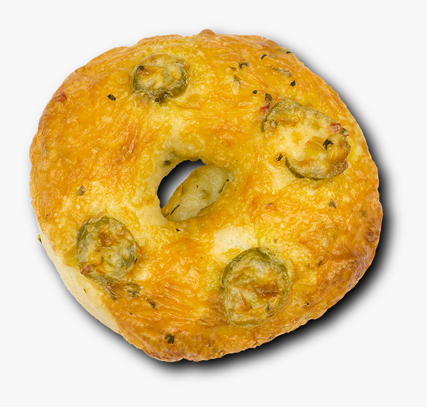 Bagel Jalapeno Pepper Jack - Jalapeno Bagel, HD Png Download, Free Download