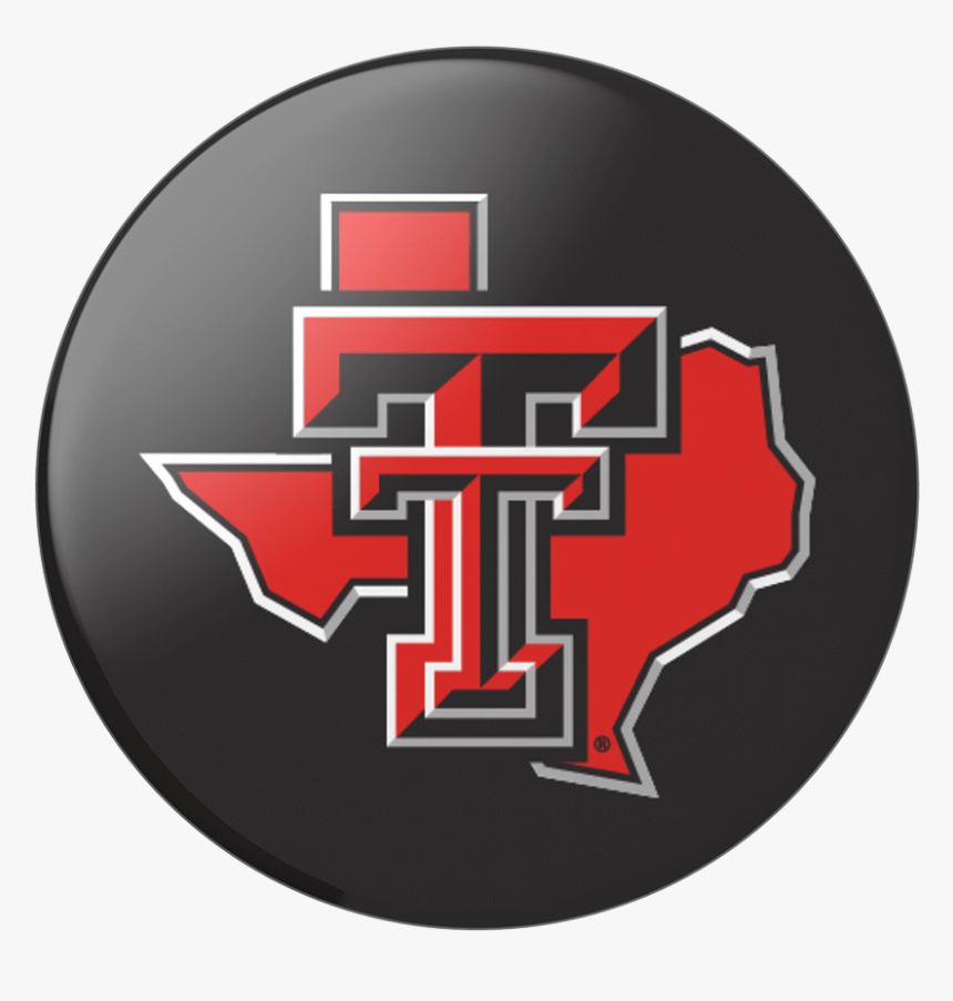 Texas Tech Popsockets Texas Tech Basketball Logo- - Texas Tech Double T, HD Png Download, Free Download