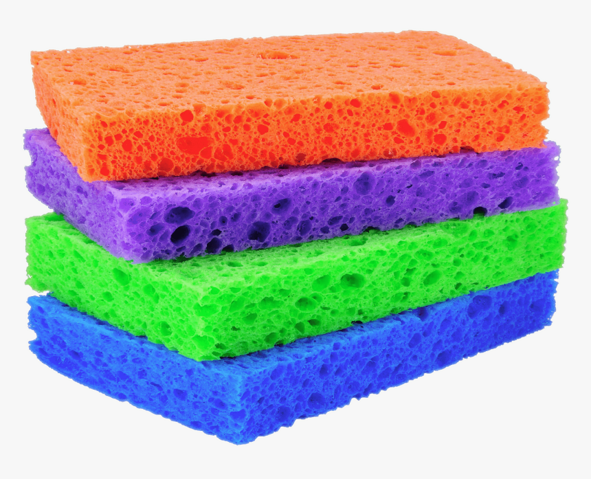 Coloured Sponges - Sponges Png, Transparent Png, Free Download