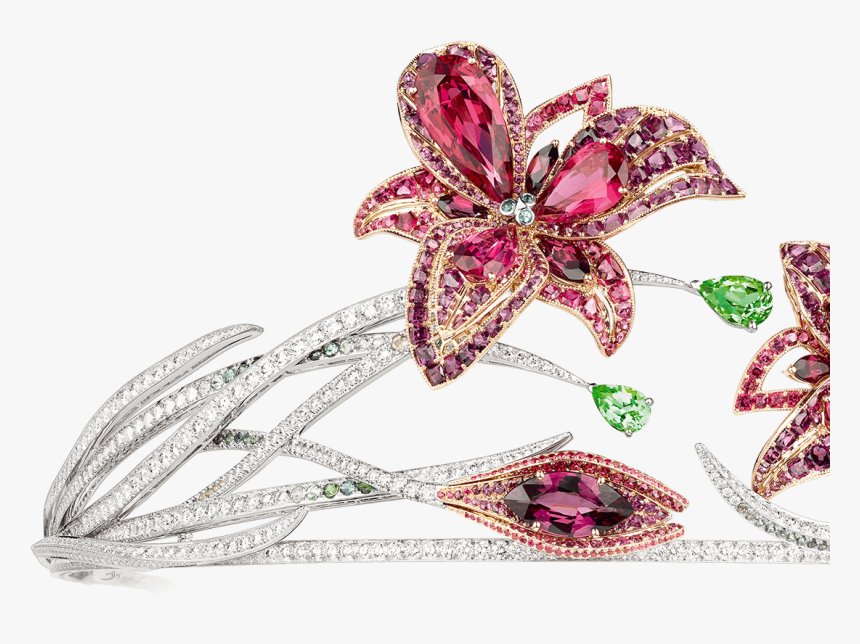 Transparent Crystal Reed Png - Chaumet Flower, Png Download, Free Download