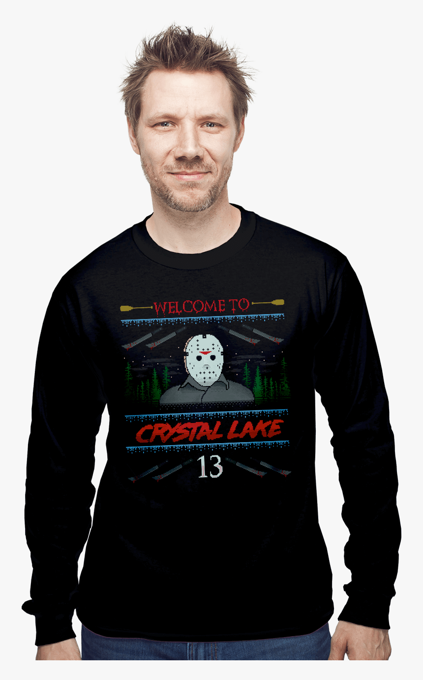 Welcome To Crystal Lake - Donnie Darko Calvin And Hobbes T Shirt, HD Png Download, Free Download