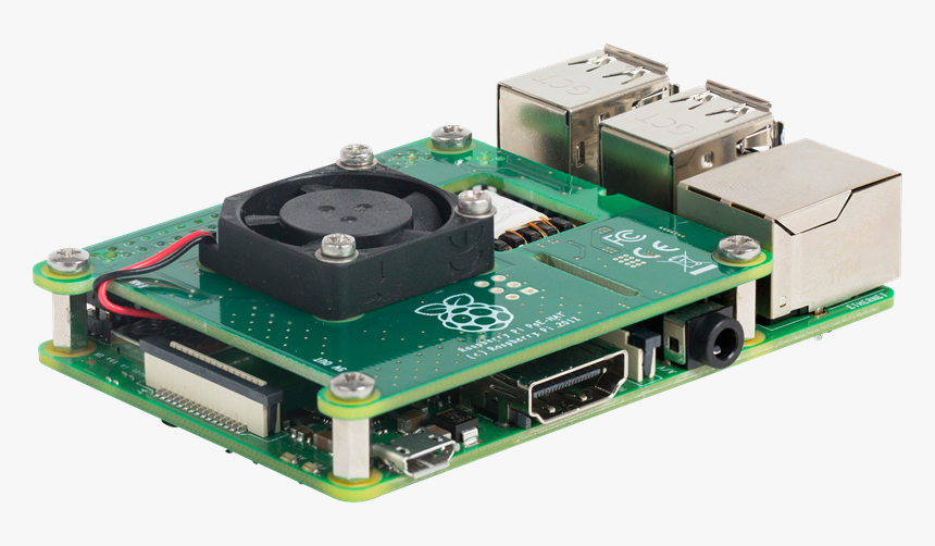 Raspberry Pi 3 Poe-hat, HD Png Download, Free Download