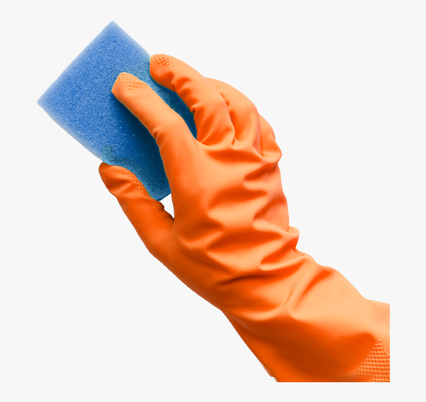 Washing Sponge In Hand Png - Hand With Sponge Png, Transparent Png, Free Download
