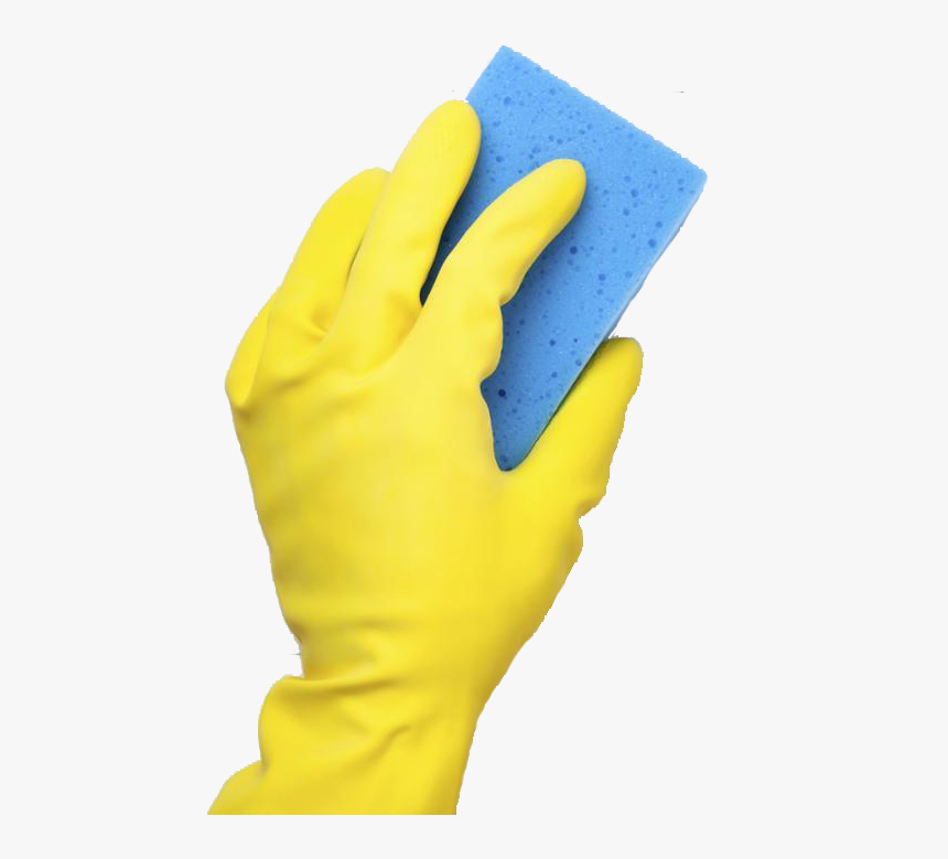 Washing Sponge In Hand Png - Hand With Sponge Png, Transparent Png, Free Download