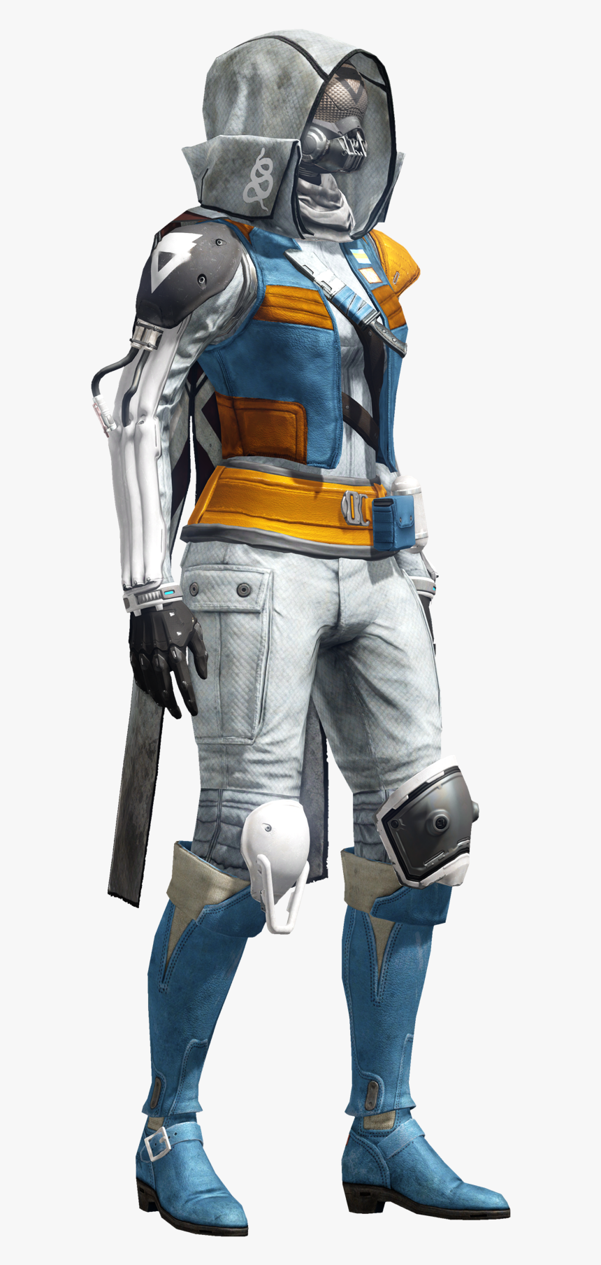 Destiny Hunter Png - Destiny 2 Long Tomorrow Armor, Transparent Png, Free Download