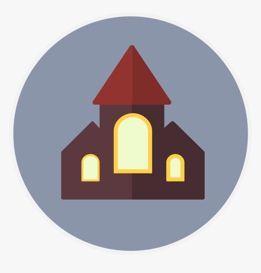 Halloween Creative Commons Icons - House, HD Png Download, Free Download