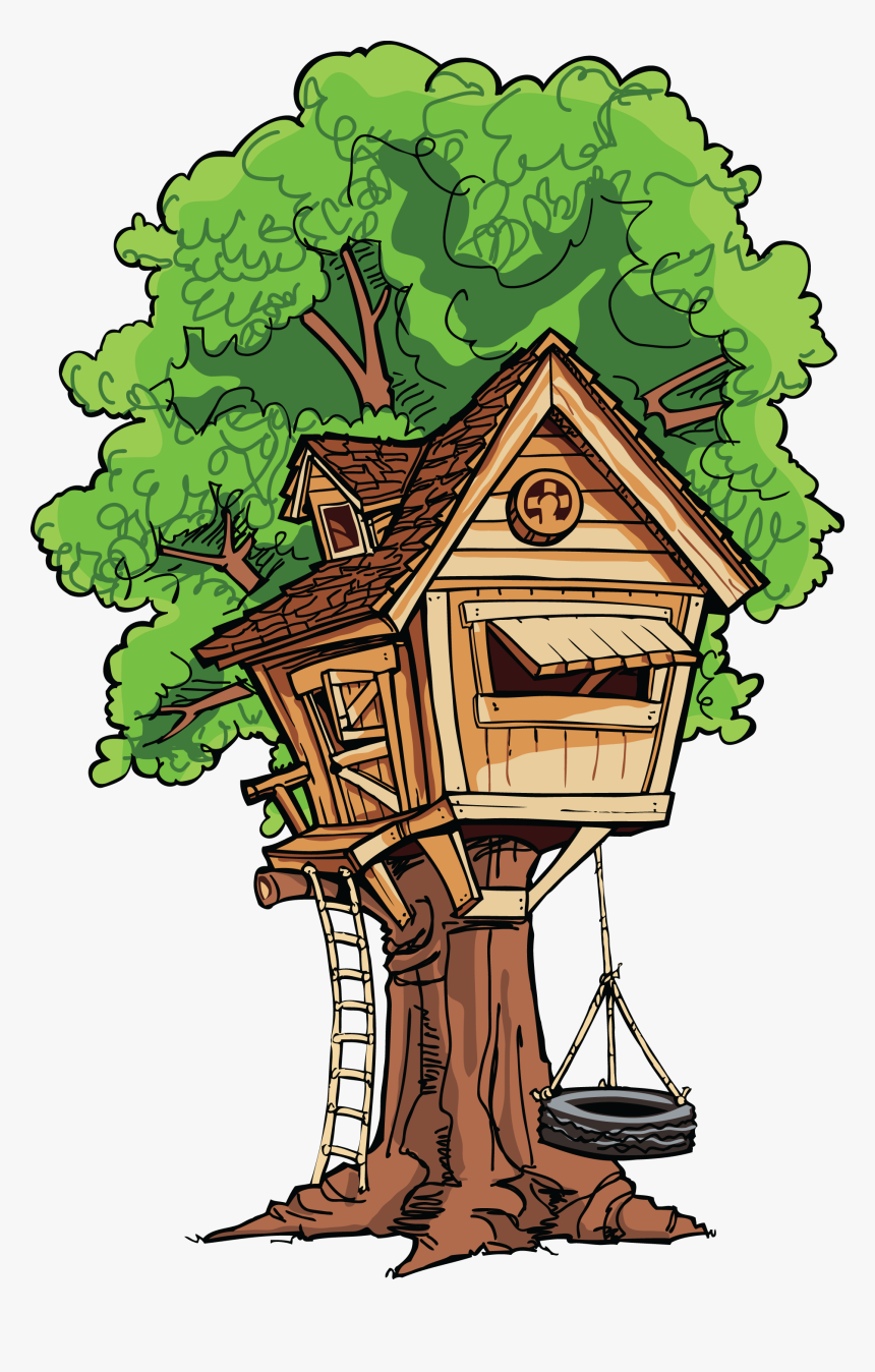 Tree House Clip Art - Magic Tree House Tree House, HD Png Download, Free Download